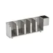 Vollrath CTL5 Horizontal (5) Section Adjustable Lid Organizer with Straw Holder 1 image