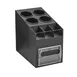 Vollrath CTNFO-06 Dispenser/Organizer, 9-1/16"W x19-1/4"D x15-3/16"H, 100 Plastic Napkins, 3&4 Slots 1 image