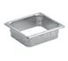 Vollrath E6WC02 Garbage Waste Chute, 1/6 Size, Rectangular, 22 Gauge Stainless Steel, Made in USA 1 image