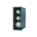 Vollrath FMDL-3V Mount Lid Holder, 3 Stack Dome Lids, 6-3/4"W x 13-1/4"D x 18-1/2"H, Black Plastic 1 image