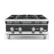 Vollrath HPG4-24 24" Countertop Gas Hotplate with (4) Burners, Manual Controls, 104.000 BTU 2 image