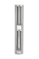 Vollrath LD2-2 Lid Dispenser, 2 Compartments, Stainless, 25-1/2" H x 4-1/3" D, Wall Mountable 1 image