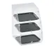 Vollrath MBC1014-3F-06 Display Case, Counter Top, Curved Front, Self Service 1 image