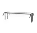 Vollrath PB89289 Traditional Breath Guard, Double-Sided Buffet 1 image