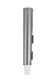 Vollrath PLC-2 Gravity Cup Dispenser, 25-3/4"W x 3-3/4"D, Holds 1 Sleeve, Steel, Wall/Stand Mount 1 image