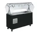 Vollrath R3877446 46" 2-Series Refrigerated Cold Food Station w/ Open Storage in Cherry Woodgrain, (3) Pan 1 image