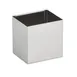 Vollrath SH-1 Staw Holder for Cup Dispenser, 5" H x 4-1/8" W x 5" D, Stainless Steel Construction 1 image