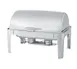 Vollrath T3500 Chafer, 8-Qt, 26" x 20" x 17", Mirrored, 90°/180° Roll Top, Lid, Pans, Fuel Holders 1 image