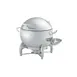 Vollrath T3633 D-Lux Soup Chafer Station - 11-Qt Stainless Steel, Hinged Closing Lid, Ladle Tray 1 image