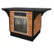Vollrath VCS32 V-Class Series Cashier Station, 32"W x 32.5"D x 34"H, Locking Cash Drawer, Stainless Steel 1 image