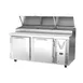 Victory VPP67HC 67" 2-Section Refrigerated Pizza Prep Table w/ 2 Doors, 20 cu. ft. 3 image