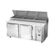Victory VPP72HC 72" 2-Section Refrigerated Pizza Prep Table w/ 2 Doors, 22.77 cu. ft. 3 image