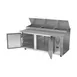 Victory VPP72HC 72" 2-Section Refrigerated Pizza Prep Table w/ 2 Doors, 22.77 cu. ft. 5 image