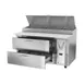 Victory VPPD60HC-2 60" 1-Section Refrigerated Pizza Prep Table w/ 2 Drawers, 17.76 cu. ft. 5 image