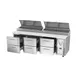 Victory VPPD93HC-6 93" 3-Section Refrigerated Pizza Prep Table w/ 6 Drawers, 31.5 cu. ft. 5 image