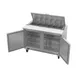 Victory VSP48HC-12 48" Two Section Sandwich / Salad Prep Table w/ 2 Doors, 12 Pans 5 image