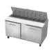 Victory VSP60HC-16 60" Two Section Sandwich / Salad Prep Table w/ 2 Doors, 16 Pans 3 image
