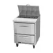 Victory VSPD27HC-08-2 27" One Section Sandwich / Salad Prep Table w/ 2 Drawers, 8 Pans 3 image