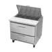 Victory VSPD36HC-10-2 36" One Section Sandwich / Salad Prep Table w/ 2 Drawers, 10 Pans 3 image