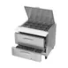 Victory VSPD36HC-15B-2 36" Mega Top Sandwich/Salad Prep Table w/ 2 Drawers, 15 Pans 5 image