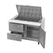 Victory VSPD48HC-18B-2 48" Mega Top Sandwich/Salad Prep Table w/ 2 Drawers & 1 Door, 18 Pans 5 image