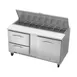 Victory VSPD60HC-16-2 60" Sandwich / Salad Prep Table w/ 2 Drawers & 1 Door, 16 Pans 3 image