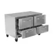 Victory VUFD48HC-4 48" 4-Drawer Undercounter Freezer, Stainless Steel Exterior, 11 cu. ft., V‑Core™ 1/2 HP 4 image