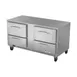 Victory VUFD60HC-4 60" 2-Section Undercounter Freezer w/ 4 Drawers, 14.4 cu. ft. 3 image