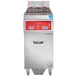 Vulcan 1ER50CF Full Pot Floor Model Electric Fryer w/ 50-lb., Computer Controls, Twin Baskets 2 image