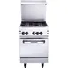Vulcan 24S-4B 24" Gas Restaurant Range w/ (4) Open Burners, (1) Standard Oven, 143.000 BTU 1 image
