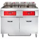 Vulcan 2ER50DF Electric Floor Fryer with Built-In Filter and Digital Controls, (2) 50 lb. Fryers 2 image