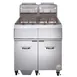 Vulcan 2GR45MF-QS-PLATINUM 31" (Quick Ship) 90-100 lbs 2 Unit Gas Deep Fryer with Millivolt Controls - 240,000 BTU 1 image