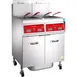 Vulcan 2TR45CF 31" Powerfry3™ Multiple Battery Gas Fryer w/ (2) 50-lb Frypots, Filtration System 1 image