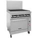 Vulcan 36C-36CBN 36" Natural Gas Restaurant Range w/ 36" Full Charbroiler, (1) Convection Oven, 131.000 BTU 1 image
