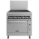 Vulcan 36C-36CBP 36" LP Gas Restaurant Range w/ 36" Full Charbroiler, (1) Convection Oven, 128.000 BTU 3 image