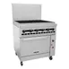 Vulcan 36R-36CBP 36" LP Gas Restaurant Range w/ 36" Full Charbroiler, (1) Refrigerated / Freezer Base, 96.000 BTU  3 image