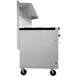 Vulcan 72SS-8B24GT 72" Gas Restaurant Range w/ (8) Open Burners, 24" Griddle Right w/ Thermostatic, (2) Standard Ovens, 350.000 BTU 4 image