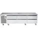 Vulcan ARS96 96" 6 Drawers Refrigerated Chef Base w/ Marine Edge Top, Self-Contained 1 image