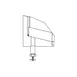 Vulcan BPDOV-1 2" Draw-Off Valve, Left Front Straight with Strainer 1 image