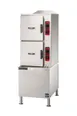 Vulcan C24ET6 6 Pan Floor Electric Convection Steamer w/ 2 Compartments on Cabinet Base 1 image
