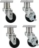 Vulcan CASTERS-ADJRR4 Casters, 6", Adjustable 1 image