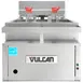Vulcan CEF75 Full Pot Countertop Electric Fryer w/ 75-Lb. Capacity, 2 Baskets, Condiment Rail 2 image