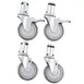Vulcan LEGSET-CST/PT Casters (Set of Four, 2 Locking) For Single Deck Oven or For Leg Stand 1 image