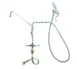 Vulcan DBPTYTS WSHDWN Double Pantry Deck Mount Faucet ,Wash Down Hose - 16" Swing Spout 1 image