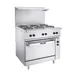 Vulcan EV36S-6FP208 36" Electric Restaurant Range w/ Standard Oversized Oven, 6 French Plates, 208v 1 image