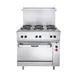 Vulcan EV36S-6FP208 36" Electric Restaurant Range w/ Standard Oversized Oven, 6 French Plates, 208v 2 image
