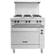 Vulcan EV36S-6FP480 Restaurant Range, Electric, 36", (6) 2.0 Kw French Hotplates 2 image