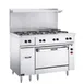 Vulcan EV48S-8FP240 Restaurant Range, Electric, 48", (8) 2.0 Kw French Hotplates 1 image