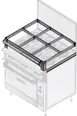 Vulcan MARINE-EV36 Marine Package: Sea Rails, Oven Lock 1 image