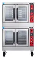 Vulcan SG44 Full Size Gas Convection Oven with Double Deck, Solid State Controls, 120.000 BTU 1 image